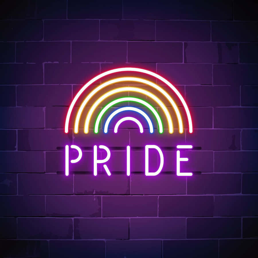 Rainbow Neon Aesthetic 1920 X 1920 Wallpaper