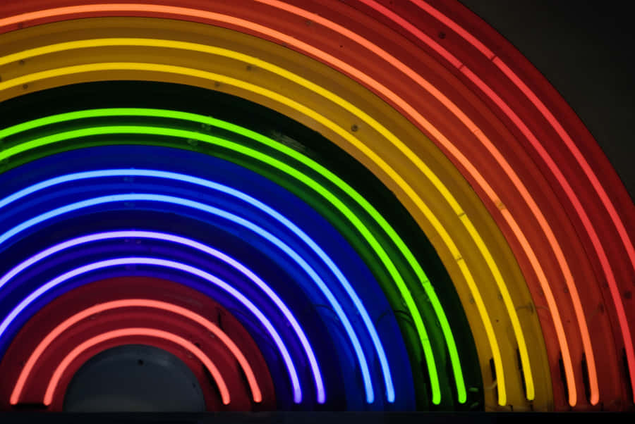 Rainbow Neon Aesthetic 3200 X 2142 Wallpaper