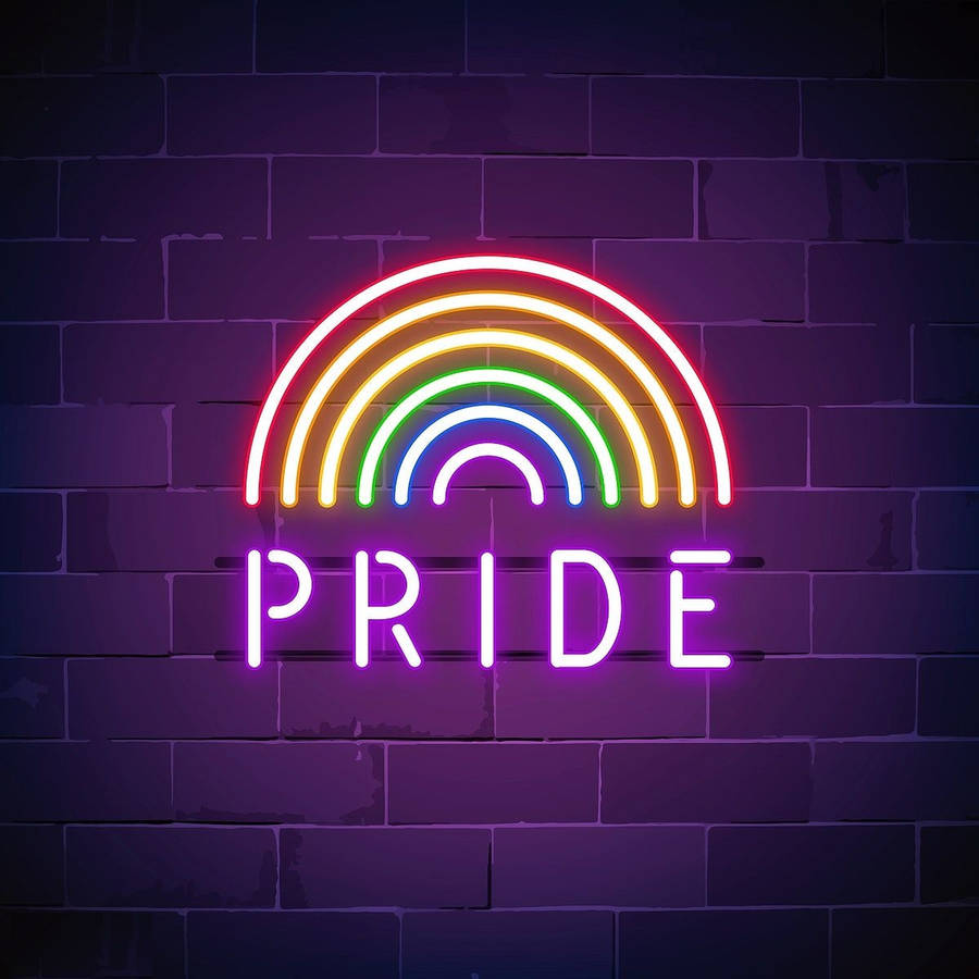 Rainbow Pride Led Light Wallpaper