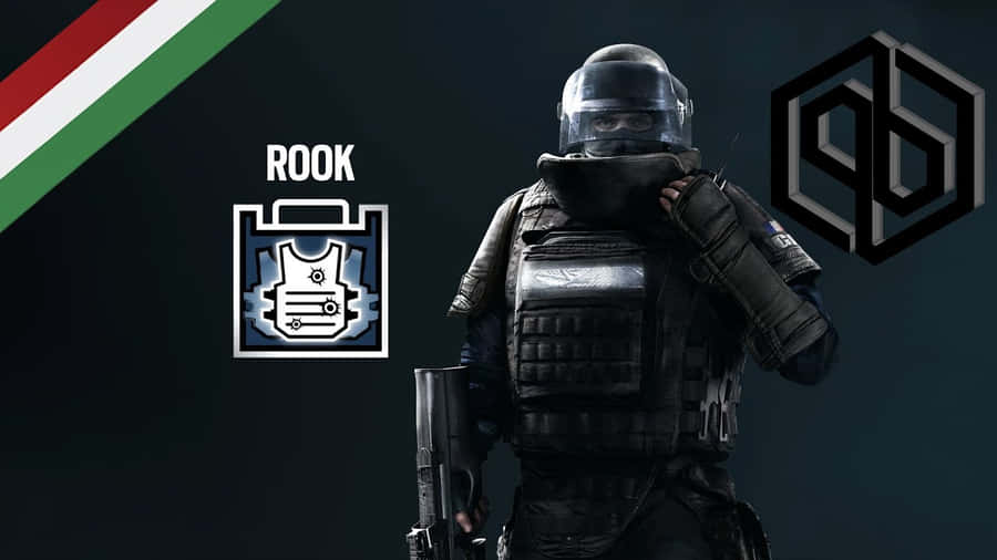 Rainbow Six Siege Rook In Action Wallpaper