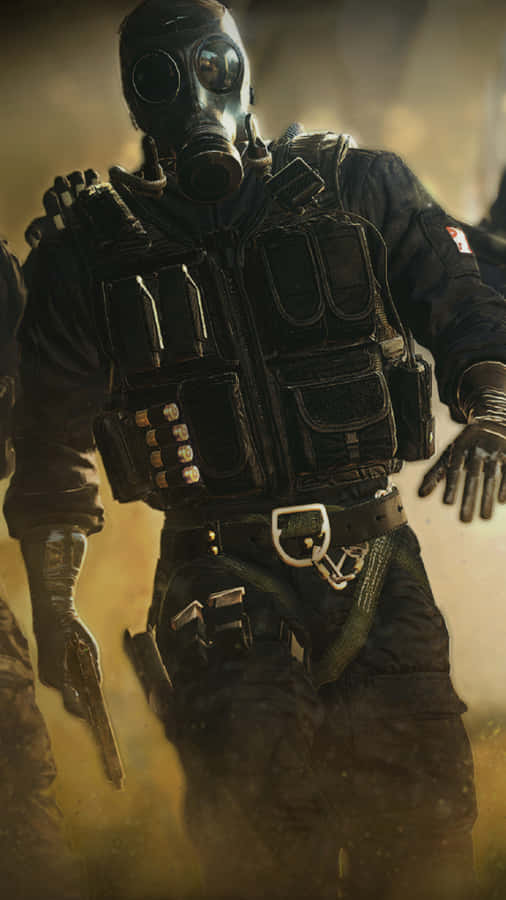 Rainbow Six Siege Thatcher In Action Wallpaper