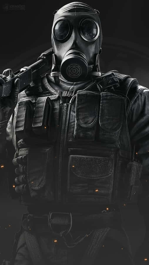 Rainbow Six Siege Thatcher In Action Wallpaper