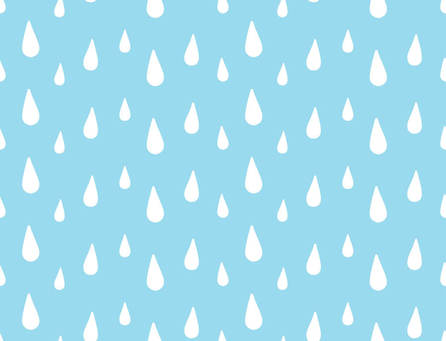 Raindrop_ Pattern_ Light Blue_ Background.jpg Wallpaper