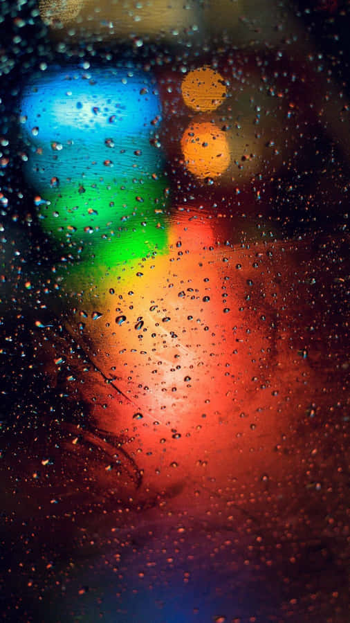 Rainy Bokeh Lights.jpg Wallpaper