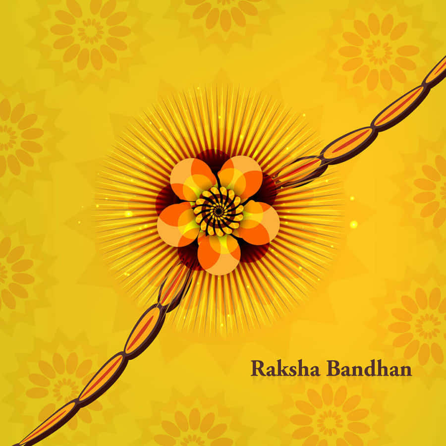 Raksha Bandhan Festival Greeting Card Wallpaper