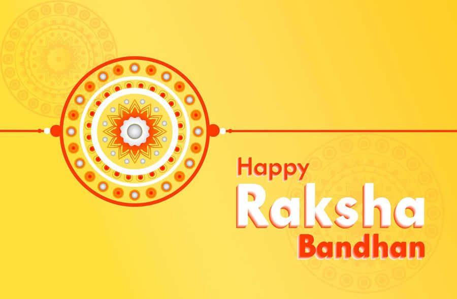 Raksha Bandhan Festival Greeting Wallpaper
