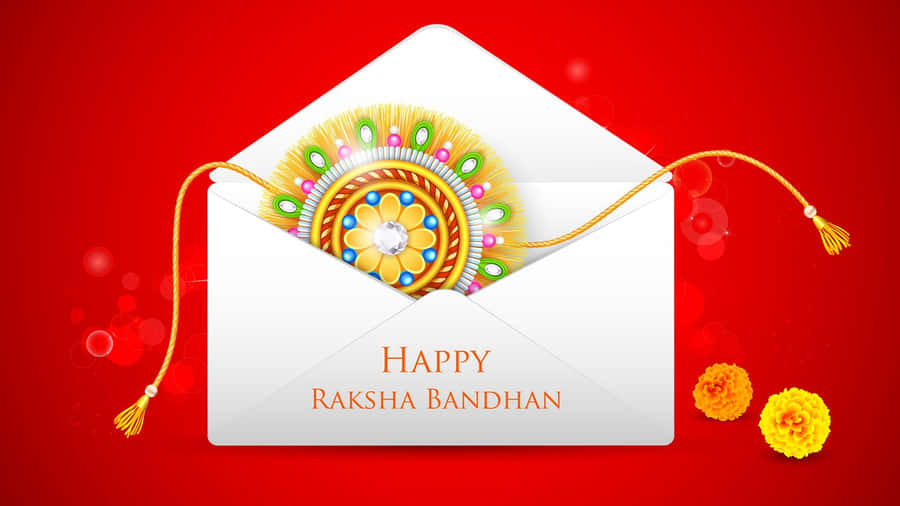 Raksha Bandhan Greeting Card Wallpaper