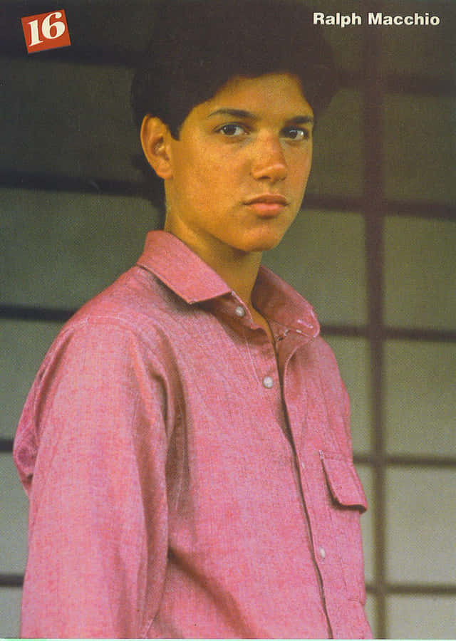 Ralph Macchio In A Scene From The Karate Kid Wallpaper