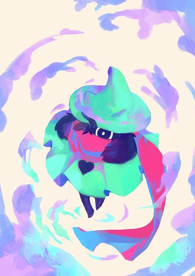 Ralsei Painting Wallpaper