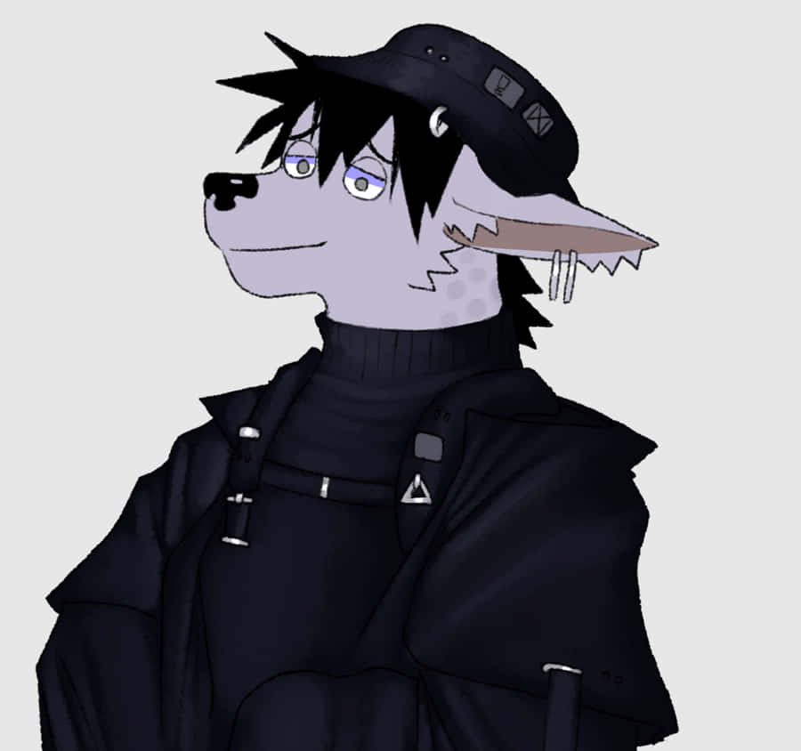 Random Pfp Of Punk Wolf Wallpaper