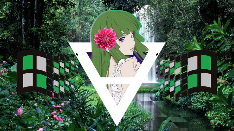 Ranka Lee Singer Vaporwave Anime Wallpaper