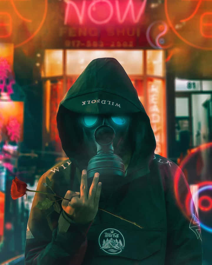 Rare Gas Mask Wallpaper