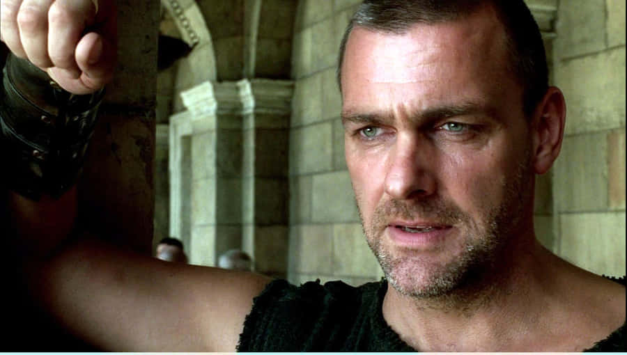 Ray Stevenson In A Dramatic Pose Wallpaper