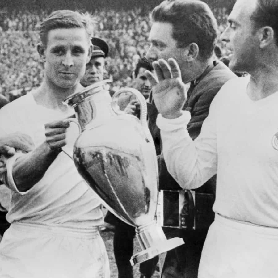 Raymond Kopa European Cup Victory Wallpaper