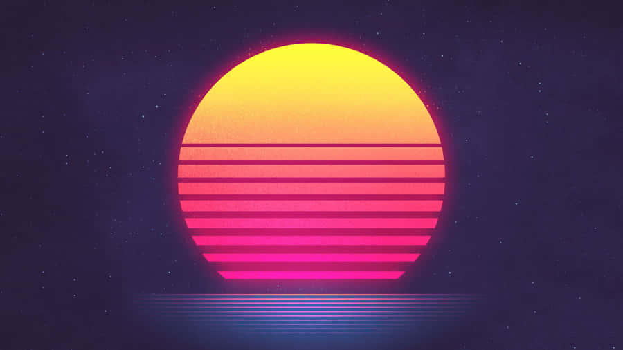 Reach Into The Past With Dark Retro Style Wallpaper