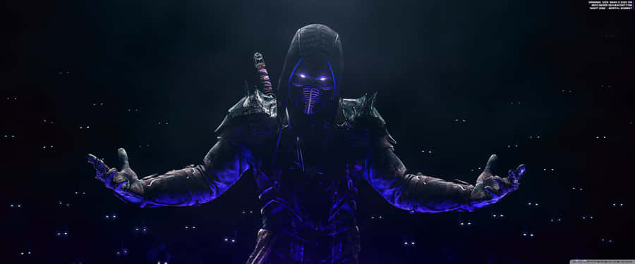 Ready For Battle, Noob Saibot Is Prepared For Any Challenge Wallpaper