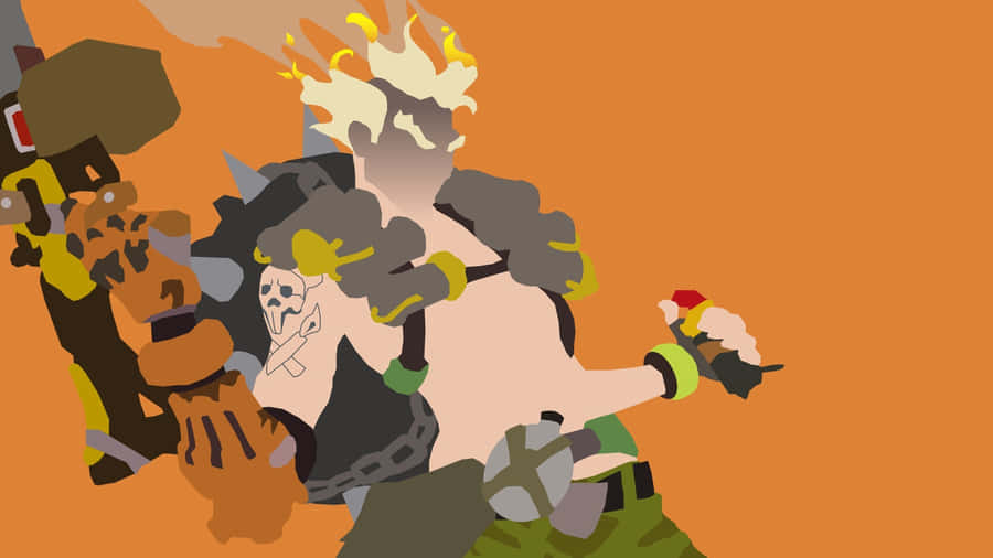 Ready, Set, Explode - Overwatch's Junkrat Wallpaper