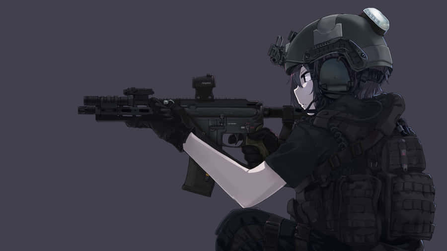 Ready To Conquer With Tactical Gear Wallpaper