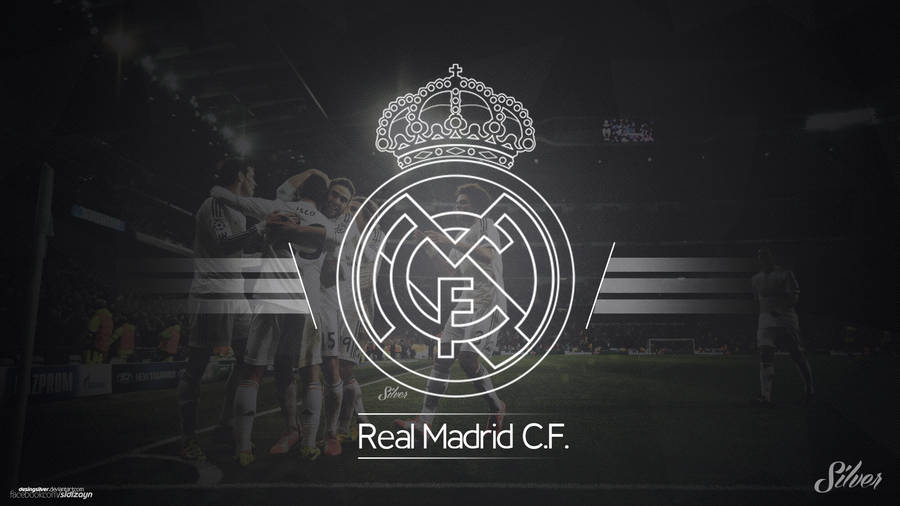 Real Madrid Cf Text Design Wallpaper