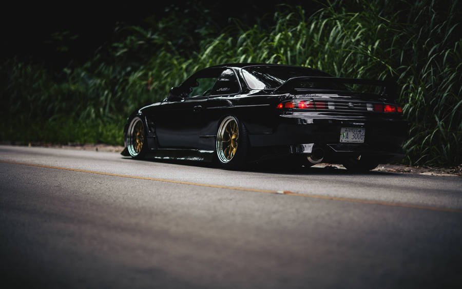 Rear End Nissan Silvia S14 Wallpaper