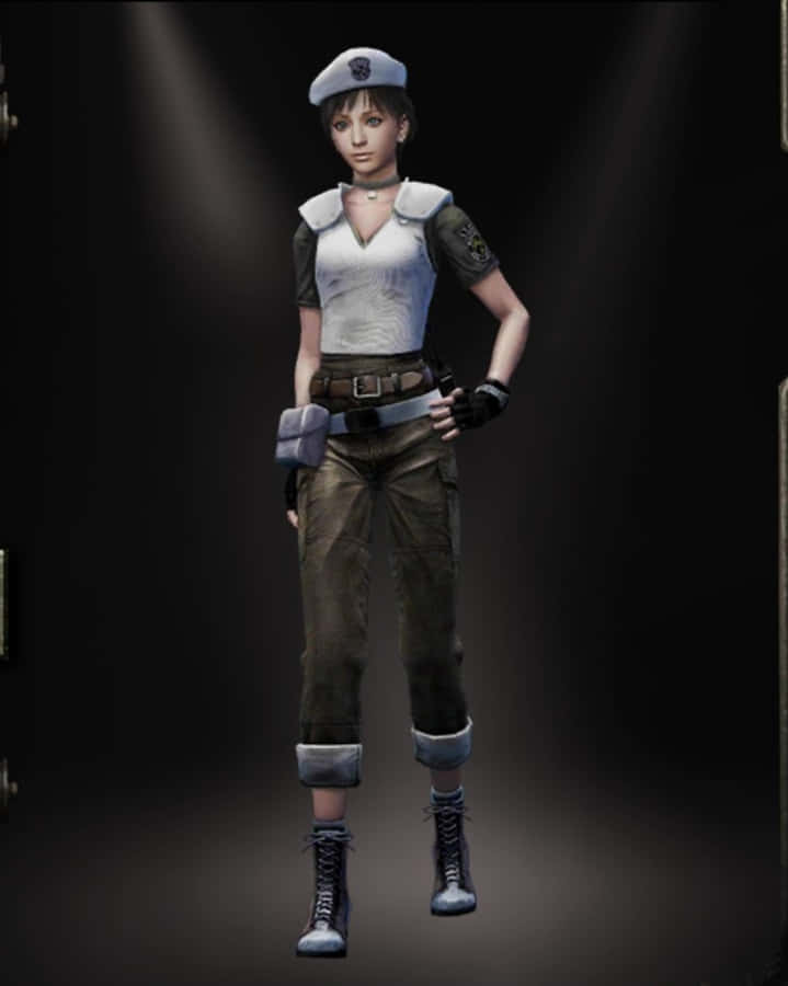 Rebecca Chambers In Action Wallpaper