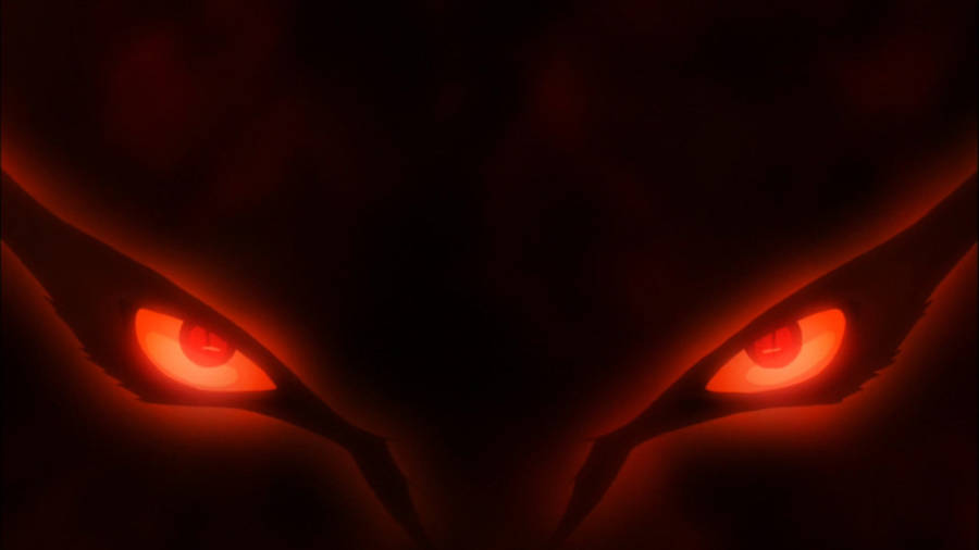 Red Anime Naruto Eyes Wallpaper