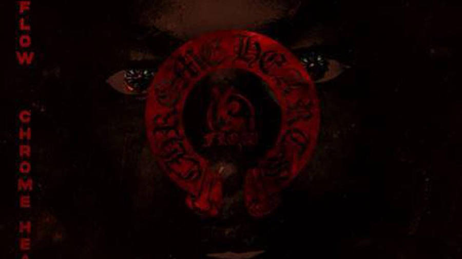 Red Chrome Hearts Logo Gothic Wallpaper