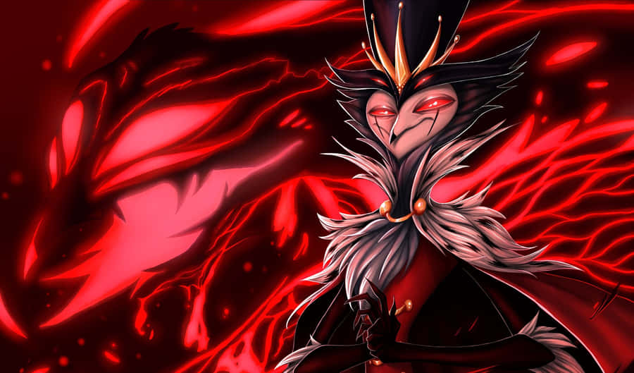 Red Eyed Demon Artwork Wallpaper