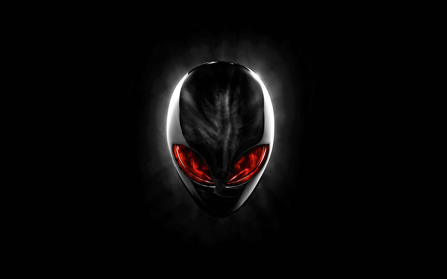 Red-eyed White Alienware Wallpaper