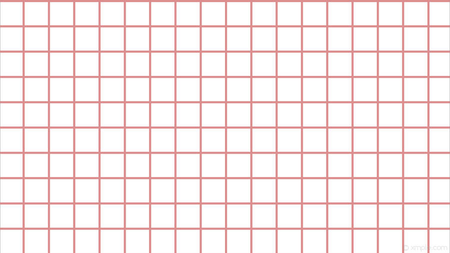 Red Lines And White Grid Aesthetic Wallpaper