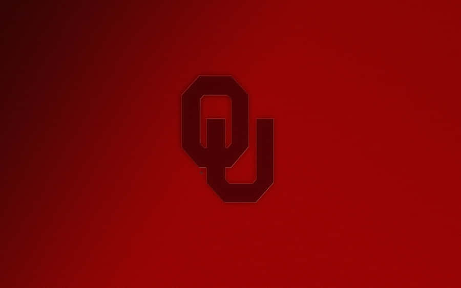 Red Logo Of Ou Sooners Wallpaper