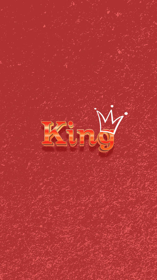 Red Matching King And Queen Wallpaper