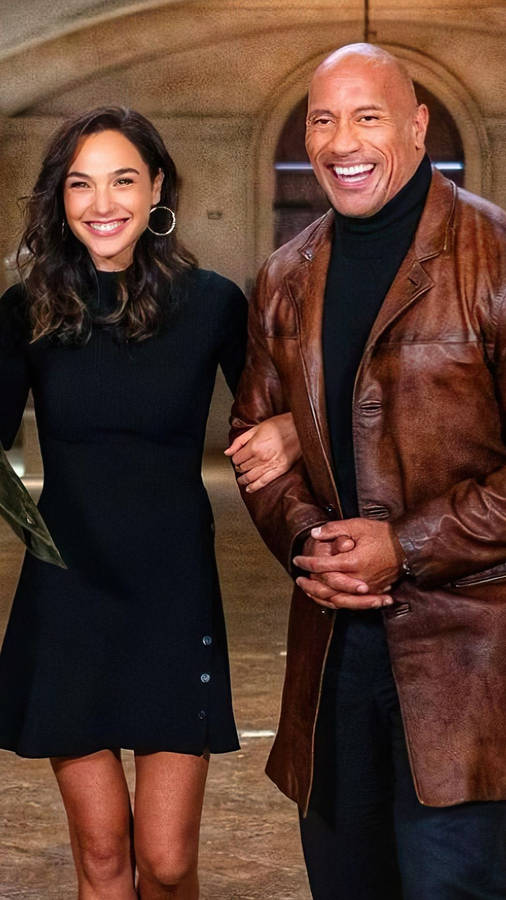 Red Notice Hollywood Stars Wallpaper