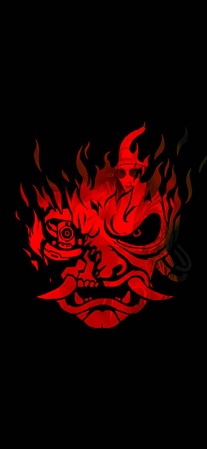 Red Samurai Jacket Cyberpunk 2077 Iphone Wallpaper