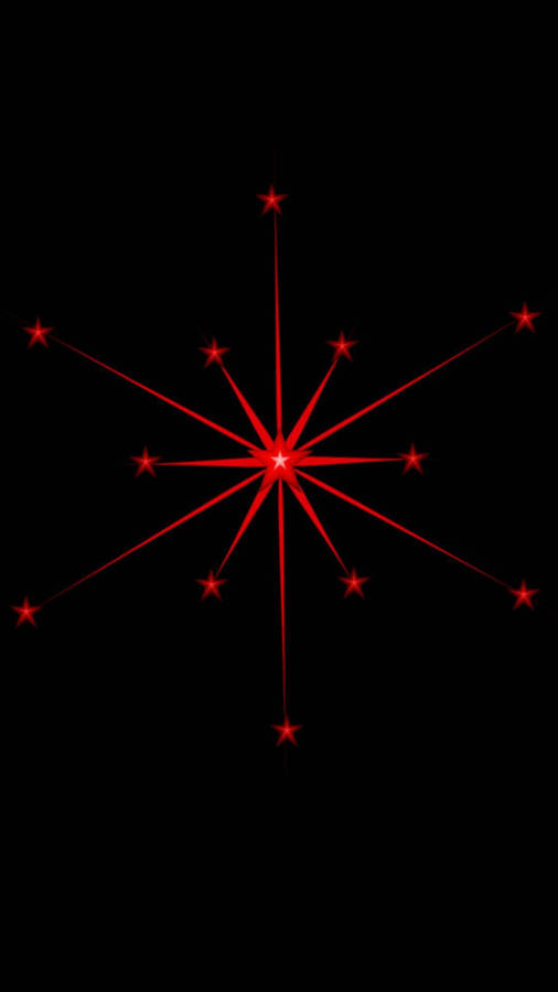 Red Star Digital Art Wallpaper