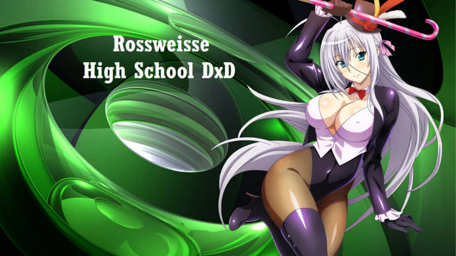 Refined Beauty, Rossweisse In Thoughtful Pose - Highschool Dxd Wallpaper