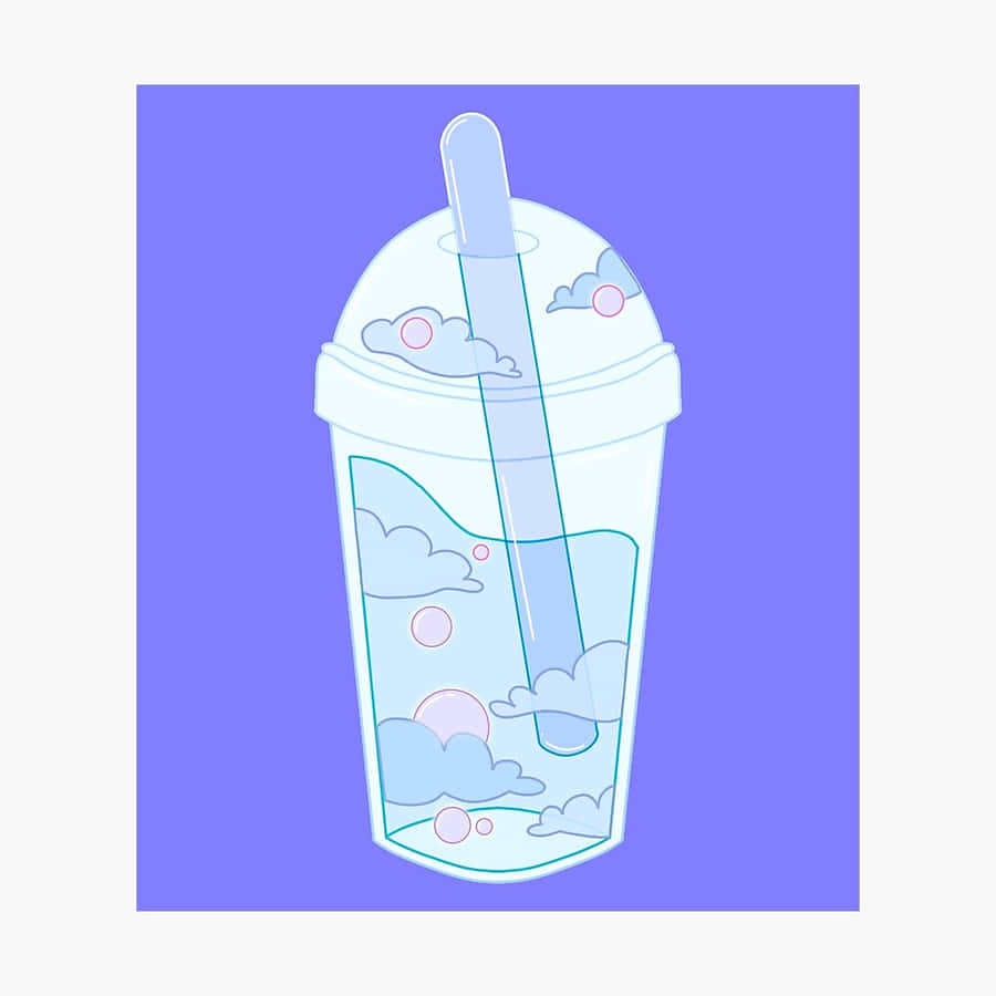 Refreshing Bubble Tea & Anime Fun! Wallpaper