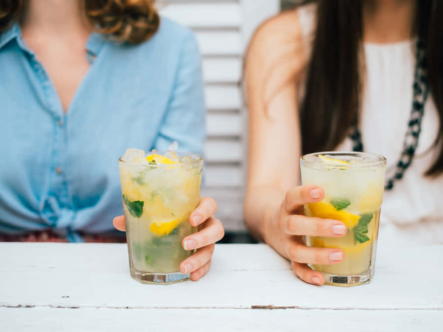 Refreshing Summer Cocktail Wallpaper