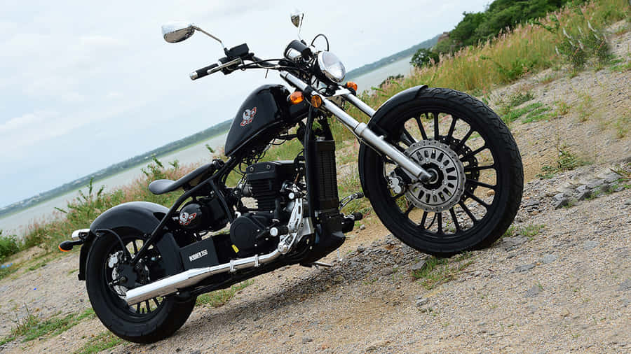 Regal Raptor Motorcycle Outdoor Showcase Wallpaper