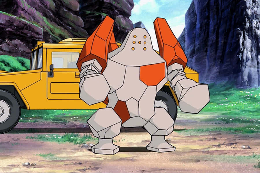 Regirock In The Pokemon Anime Wallpaper