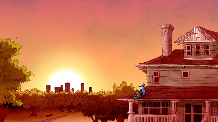 Regular Show Sunset Wallpaper