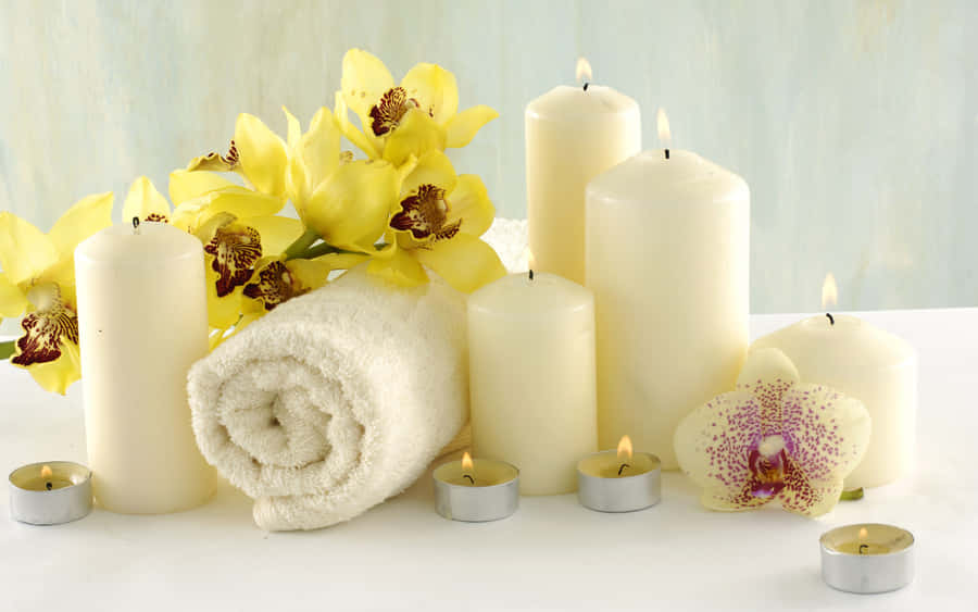 “relax And Enjoy A Luxurious Spa Treatment.” Wallpaper