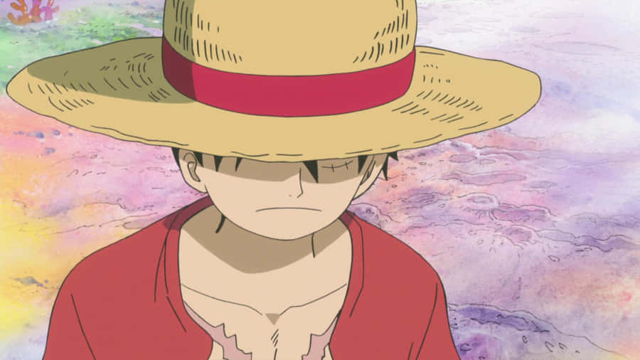 Relaxing Day At The Beach With Stylish Beach Hat Wallpaper