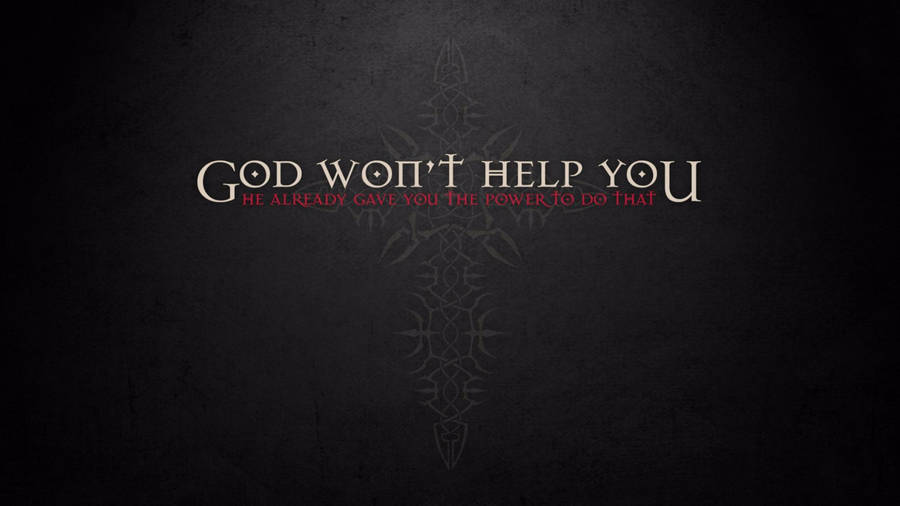 Religious Aesthetic Quotes Wallpaper