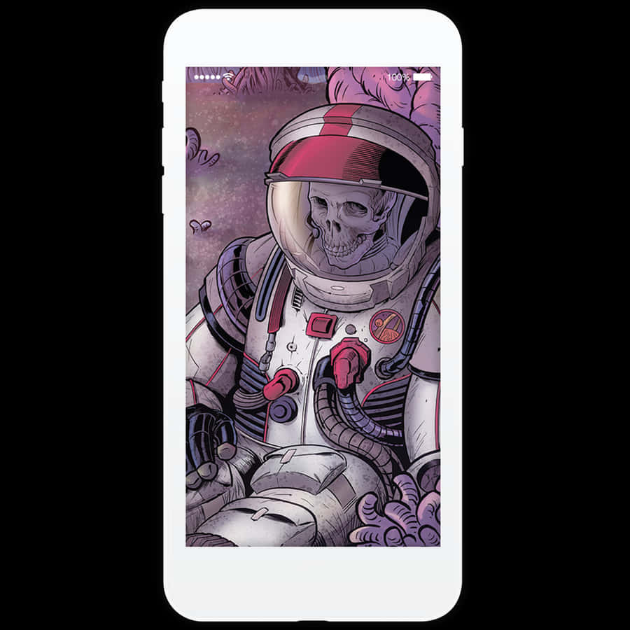 Remains Of Stranded Astronaut Wallpaper