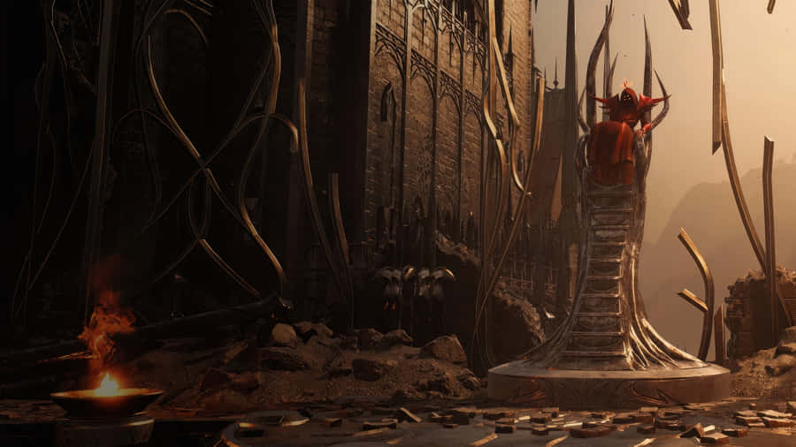 Remnant 2 Dark Tower Entrance Wallpaper