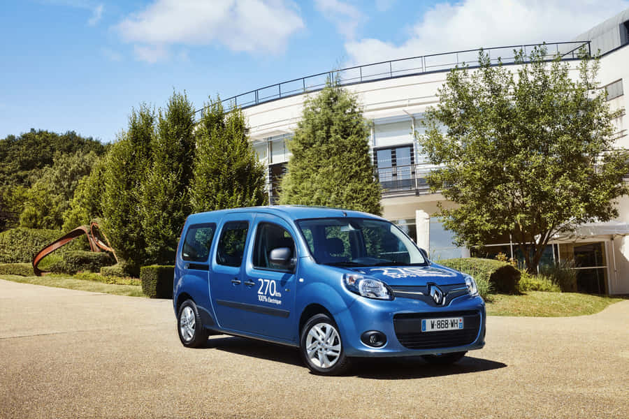 Renault Kangoo Compact Utility Vehicle In Action Wallpaper