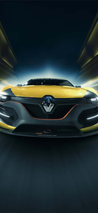 Renault Scenic Dynamic Front View Wallpaper