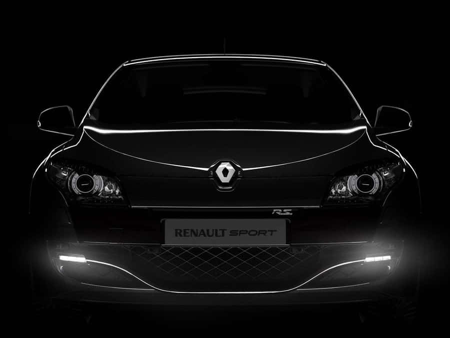 Renault Sport Carin Black Wallpaper