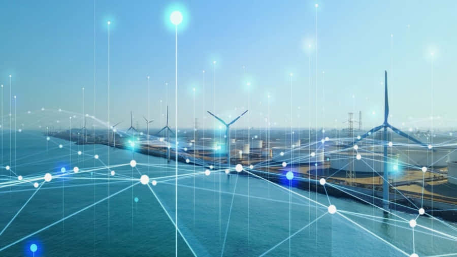 Renewable Energy Powering The World Wallpaper